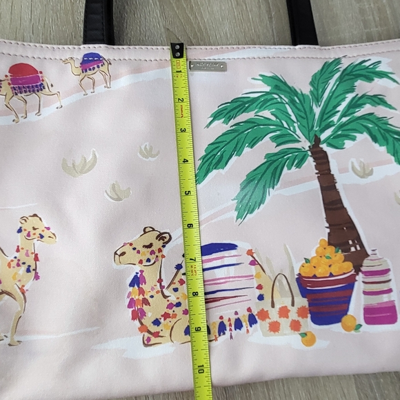 Kate Spade Cream and Black Whimsical Tote - Picture 13 of 16